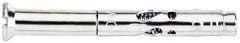 Powers Fasteners - 3/8" Diam, 3/8" Drill, 5" OAL, Sleeve Concrete Anchor - 1018 Steel, Flat Head, Combination Slotted/Phillips Drive - Americas Industrial Supply
