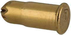 Powers Fasteners - Brown, 0.22 Caliber, Power Load Powder Actuated Load - 2" Wide x 1-1/4" Deep x 2" High, For Use with HILTI DXE37; HILTI DXE72; P2200; P7200; RAMSET 721; RAMSET M70 - Americas Industrial Supply
