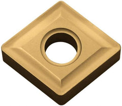Kyocera - CNGA432 Grade TN60 Cermet Turning Insert - TiCN/NbC Finish, 80° Diamond, 1/2" Inscr Circle, 3/16" Thick, 1/32" Corner Radius - Americas Industrial Supply