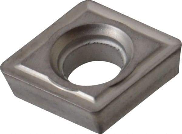 Kyocera - CPMH322 Grade TN60 Cermet Turning Insert - TiCN/NbC Finish, 80° Diamond, 3/8" Inscr Circle, 1/8" Thick, 1/32" Corner Radius - Americas Industrial Supply