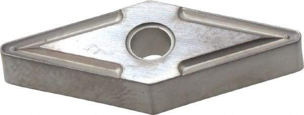 Kyocera - VNMG332 Grade TN60 Cermet Turning Insert - TiCN/NbC Finish, 35° Diamond, 3/8" Inscr Circle, 3/16" Thick, 1/32" Corner Radius - Americas Industrial Supply
