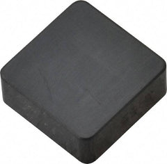 Kyocera - SNG433 T00825 Grade A65 Ceramic Turning Insert - Al2O3/TiC Finish, 90° Square, 1/2" Inscr Circle, 3/16" Thick, 3/64" Corner Radius - Americas Industrial Supply