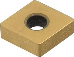 Kyocera - CNMA432 T00625 Grade A66N Ceramic Turning Insert - Al2O3/TiC/TiN Finish, 80° Diamond, 1/2" Inscr Circle, 3/16" Thick, 1/32" Corner Radius - Americas Industrial Supply