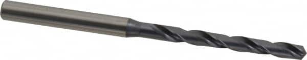 OSG - #14 130° Powdered Metal Jobber Drill - V Finish, Right Hand Cut, Spiral Flute, Straight Shank, 91mm OAL, Standard Point - Americas Industrial Supply