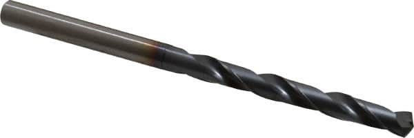 OSG - #1 130° Powdered Metal Jobber Drill - V Finish, Right Hand Cut, Spiral Flute, Straight Shank, 101mm OAL, Standard Point - Americas Industrial Supply