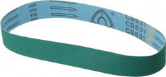 Metabo - 1-1/2" Wide x 30" OAL, 80 Grit, Ceramic Abrasive Belt - Ceramic, Coated - Americas Industrial Supply