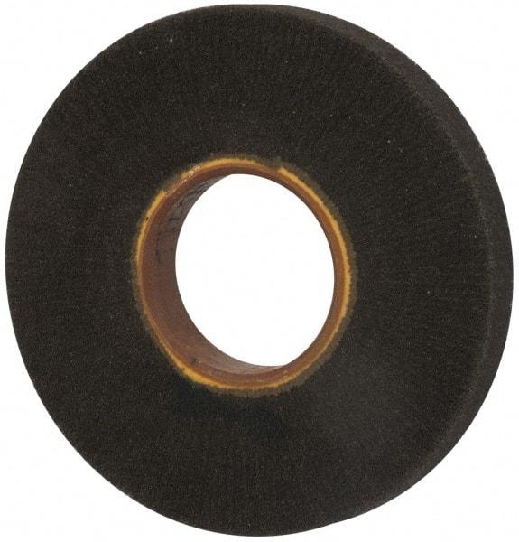 Brite Star - 8" Diam 220 Grit Silicon Carbide Unmounted Flap Wheel - 3" Hole, 1" Wide, Density 7, Coated, Grade Very Fine, 3,200 Max RPM - Americas Industrial Supply