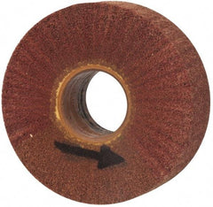 Brite Star - 6" Diam 220 Grit Aluminum Oxide Unmounted Flap Wheel - 2" Hole, 2" Wide, Density 7, Coated, Grade Very Fine, 3,400 Max RPM - Americas Industrial Supply