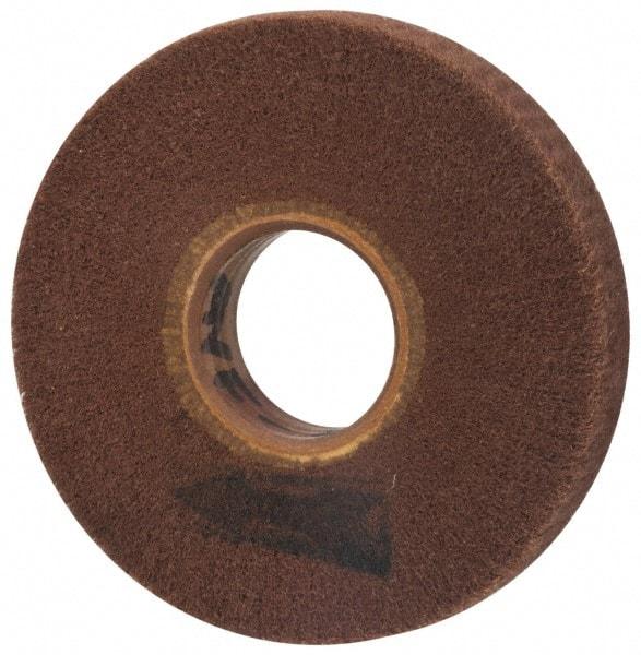 Brite Star - 6" Diam 220 Grit Aluminum Oxide Unmounted Flap Wheel - 2" Hole, 1" Wide, Density 7, Coated, Grade Very Fine, 3,400 Max RPM - Americas Industrial Supply