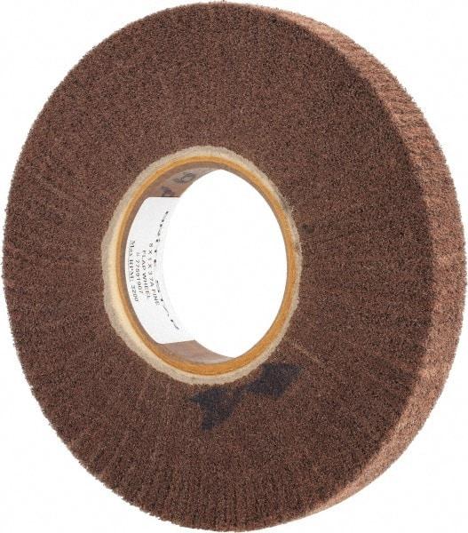 Brite Star - 8" Diam 180 Grit Aluminum Oxide Unmounted Flap Wheel - 3" Hole, 1" Wide, Density 7, Coated, Grade Fine, 3,200 Max RPM - Americas Industrial Supply