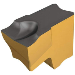 Iscar - TAG4 IC808 Grade, 0.1575" Cutting Width, Carbide Cutoff Insert - 4° Left Hand Lead Angle, 0.0094" Cnr Rad, TiAlN/AlTiN/TiN Coated - Americas Industrial Supply