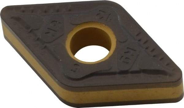 Iscar - DNMG433 GN Grade IC8350 Carbide Turning Insert - TiCN/Al2O3/TiN Finish, 55° Diamond, 1/2" Inscr Circle, 3/16" Thick, 3/64" Corner Radius - Americas Industrial Supply