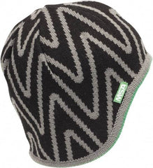 MSA - Universal Size, Black/Gray/Green, Underneath Hard Hat Winter Liner - Regular Length Length, 1 Layer - Americas Industrial Supply