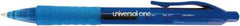 UNIVERSAL - Ball Tip Gel Roller Ball Pen - Blue - Americas Industrial Supply