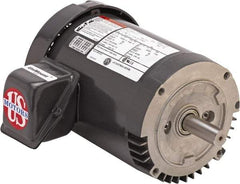 US Motors - 5 hp, TEFC Enclosure, No Thermal Protection, 1,755 RPM, 208-230/460 Volt, 60 Hz, Three Phase Premium Efficient Motor - Size 184 Frame, C-Face Mount, 1 Speed, Double Shielded Ball Bearings, 13.5-12.5/6.2 Full Load Amps, F Class Insulation - Americas Industrial Supply