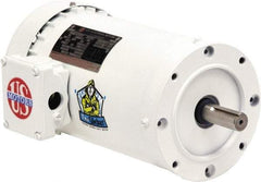 US Motors - 1 hp, TEFC Enclosure, No Thermal Protection, 1,725 RPM, 208-230/460 Volt, 60 Hz, Three Phase Premium Efficient Motor - Size 143 Frame, C-Face Mount, 1 Speed, Double Sealed Ball Bearings, 3.4-3.3/1.7 Full Load Amps, F Class Insulation - Americas Industrial Supply