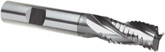 Guhring - 1/4", 3/4" LOC, 1/4" Shank Diam, 2-1/2" OAL, 3 Flute, Solid Carbide Square End Mill - Single End, Uncoated, Spiral Flute, 29/30/31° Helix, Centercutting, Right Hand Cut, Right Hand Flute, Series 4266 - Americas Industrial Supply
