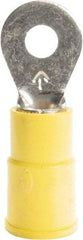 3M - 12-10 AWG Partially Insulated Crimp Connection Circular Ring Terminal - #10 Stud, 1.03" OAL x 0.38" Wide, Copper Contact - Americas Industrial Supply