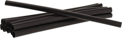 3M - 6" Long, 2:1, Polyolefin Heat Shrink Electrical Tubing - Black - Americas Industrial Supply