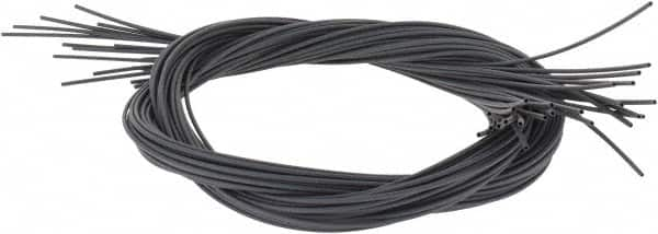 3M - 48" Long, 2:1, Polyolefin Heat Shrink Electrical Tubing - Black - Americas Industrial Supply