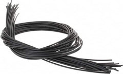 3M - 48" Long, 2:1, Polyolefin Heat Shrink Electrical Tubing - Black - Americas Industrial Supply