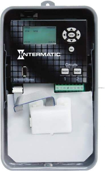 Intermatic - 365 Day Astronomical Outdoor Digital Electronic Timer Switch - 4,000 On/Off, 120 to 277 VAC, 50/60 Hz, - Americas Industrial Supply