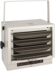 Comfort Zone - Electric Suspended Heaters Type: Wall/Ceiling Maximum BTU Rating: 17065 - Americas Industrial Supply