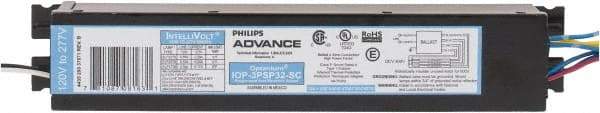 Philips Advance - 3 Lamp, 120-277 Volt, 0.51 to 0.71 Amp, 0 to 39 Watt, Programmed Start, Electronic, Nondimmable Fluorescent Ballast - 0.71, 0.88, 0.89 Ballast Factor, T8 Lamp - Americas Industrial Supply