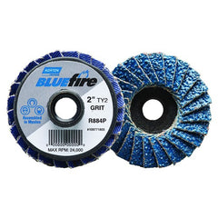 2″ 36 Grit Type TS BlueFire Mini Flap Disc - Americas Industrial Supply
