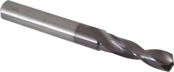 Accupro - 11/32" 140° Spiral Flute Solid Carbide Screw Machine Drill Bit - Americas Industrial Supply