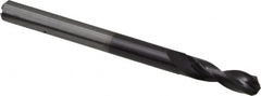 Accupro - 3/16" 140° Spiral Flute Solid Carbide Screw Machine Drill Bit - Americas Industrial Supply