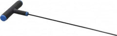 Eklind - 2.5mm Hex, T-Handle Cushion Grip, Ball End Hex Key - 9" OAL, Metric System of Measurement - Americas Industrial Supply