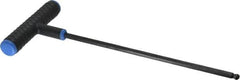 Eklind - 6mm Hex, T-Handle Cushion Grip, Ball End Hex Key - 9" OAL, Metric System of Measurement - Americas Industrial Supply