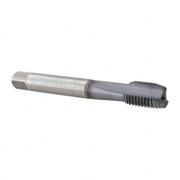 Emuge - M16x2.00 Metric Coarse 3-Flute TiCN Finish Straight Flute Machine Tap - Americas Industrial Supply