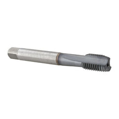 Emuge - M16x2.00 Metric Coarse 3-Flute TiCN Finish Straight Flute Machine Tap - Americas Industrial Supply