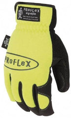 Ergodyne - Size L (9) Amara General Protection Work Gloves - For General Purpose, Uncoated, Gauntlet Cuff, Full Fingered, Black, Paired - Americas Industrial Supply