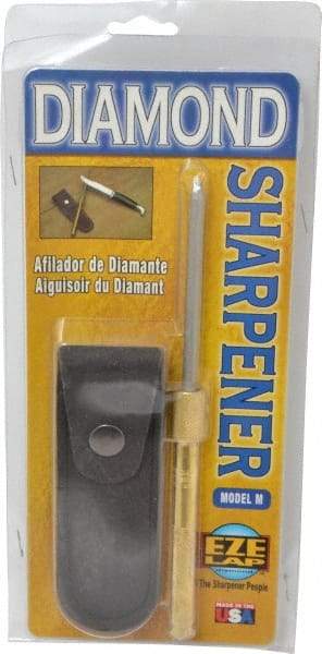 Eze Lap - Super Fine Grade Diamond Sharpener - Diamond Area 3-3/4" Long - Americas Industrial Supply