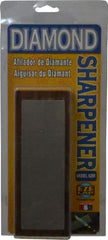 Eze Lap - 6" Long x 2" Wide Diam ond Sharpening Stone - Flat, 400 Grit, Medium Grade - Americas Industrial Supply