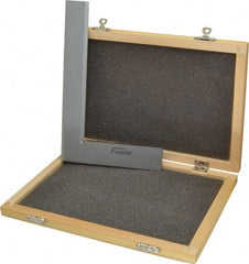 Fowler - 8-1/2" Blade Length, 5-1/8" Base Length Tool Steel Square - 0.0002" Accuracy, Beveled Edge - Americas Industrial Supply
