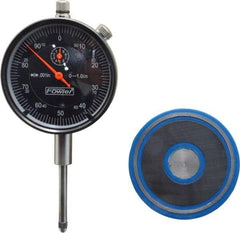 Fowler - 2-1/2 Inch Diameter Drop Indicator Back - Americas Industrial Supply