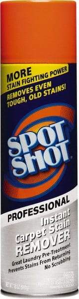 Spot Shot - 18 oz Aerosol Spot/Stain Cleaner - Use on All Types of Carpeting - Americas Industrial Supply