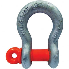 CM - Shackles Nominal Chain Size: 1-3/8 Load Limit (Ton): 17.00 - Americas Industrial Supply