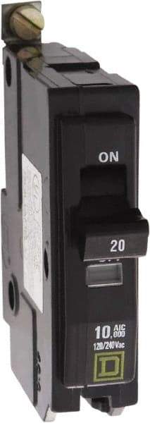 Square D - 40 Amp, 240 VAC, 1 Pole, Bolt On Miniature Circuit Breaker - 8-2 AWG - Americas Industrial Supply