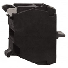 Schneider Electric - Electrical Switch Contact Block - Screw Clamp Terminal, For Use with Harmony XAL, Harmony XAPS - Americas Industrial Supply