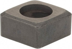 Hertel - 3/8" Inscribed Circle, Diamond (Shape) External Turning Shim for Indexables - 3/16" Thick, ICSN Shim Style, Negative Rake, Neutral Cut - Americas Industrial Supply