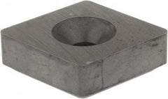 Hertel - 1/2" Inscribed Circle, Round External Turning Shim for Indexables - 3/16" Thick, SM Shim Style, Negative Rake, Neutral Cut - Americas Industrial Supply