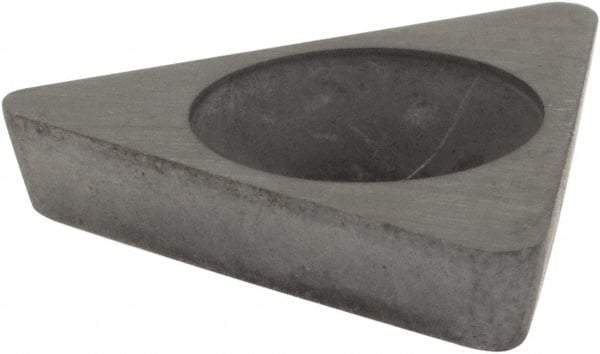 Hertel - 1/2" Inscribed Circle, Round External Turning Shim for Indexables - 1/8" Thick, SM Shim Style, Negative Rake, Neutral Cut - Americas Industrial Supply