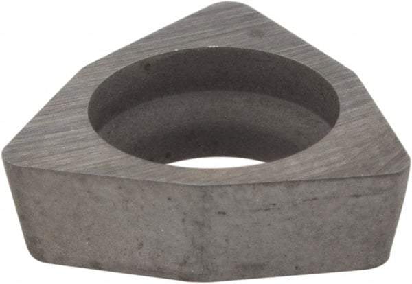 Hertel - 3/8" Inscribed Circle, Trigon External Turning Shim for Indexables - 1/8" Thick, SKWP Shim Style, Negative Rake, Neutral Cut - Americas Industrial Supply