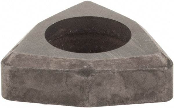 Hertel - 3/8" Inscribed Circle, Trigon External Turning Shim for Indexables - 1/8" Thick, IWSN Shim Style, Negative Rake, Neutral Cut - Americas Industrial Supply
