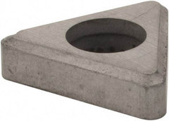 Hertel - 3/8" Inscribed Circle, Triangle External Turning Shim for Indexables - 1/8" Thick, ITSN Shim Style, Negative Rake, Neutral Cut - Americas Industrial Supply